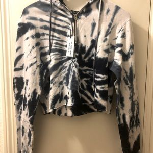 Uncommon Basics: Half Zip Crop Hoodie